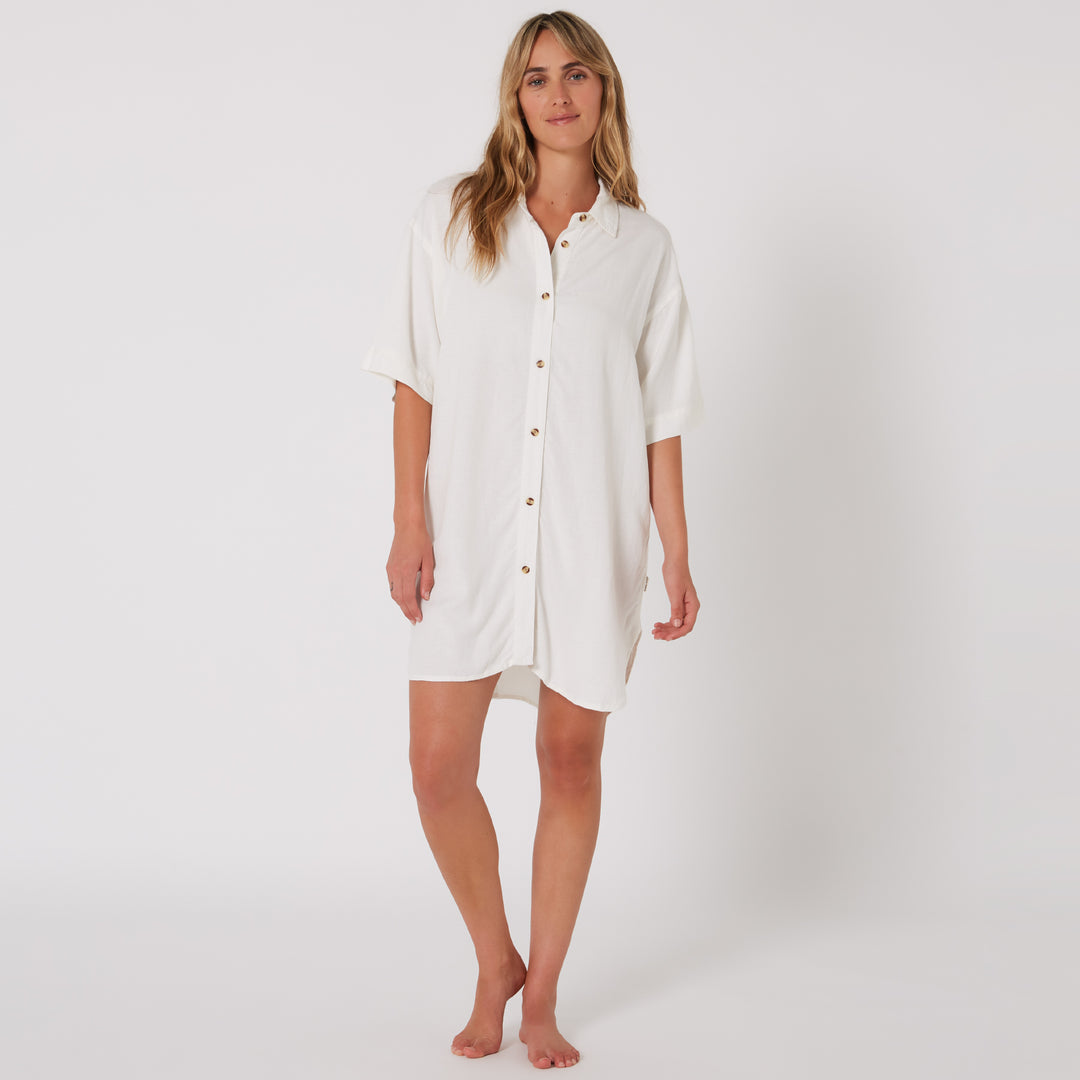 Shirt Dress | ladies Linen Shirt Dress | Ocean and Earth Shirt Dress | ladies Linen Shirt Dress | Ocean and Earth